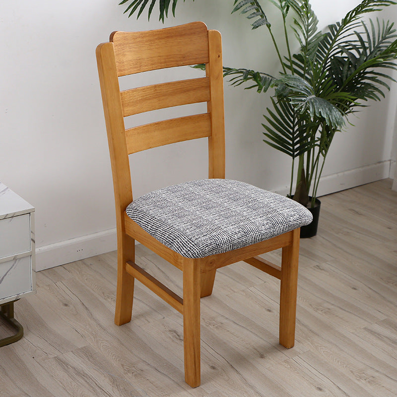 Stretch Dining Chair Seat Covers Removable Seat Cushion Slipcovers Protector - I