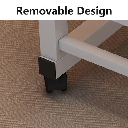 Laptop Desk Adjustable Height Mobile Side Table Ergonomic Design Stable Durable