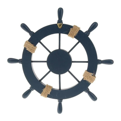 27cm Hanging Wooden Rudder Decorative Ornament Wall Decor Beach Home Decor