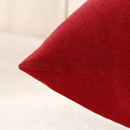 40x40cm Multicoloured Plain Solid Colour Cushion Cover Covers Decorative Pillow Case - Beige