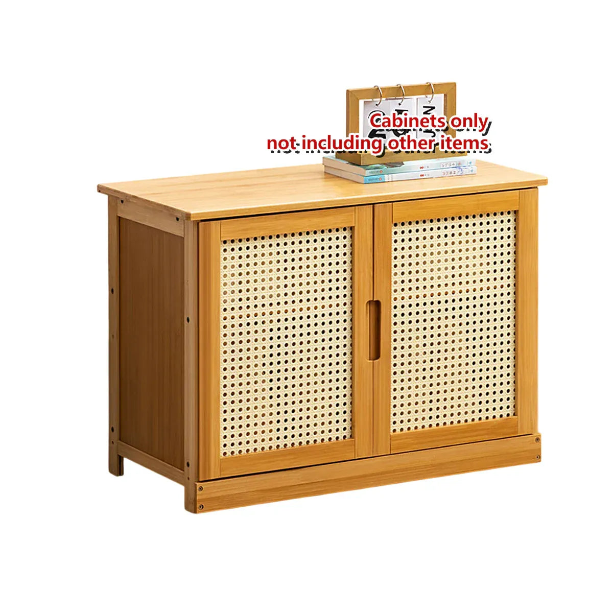 Shoe Changing Cabinet Bamboo Material Space Saving for Entryway Hallway Home Use