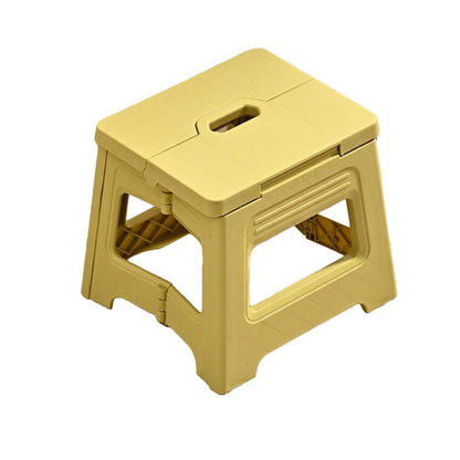 Portable Adjustable Folding Plastic Stool Retractable Outdoor Fishing Chair - Pink