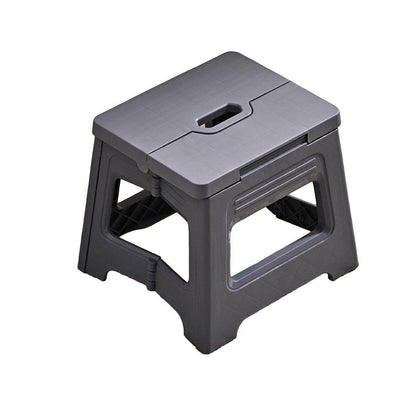 Portable Adjustable Folding Plastic Stool Retractable Outdoor Fishing Chair - Pink