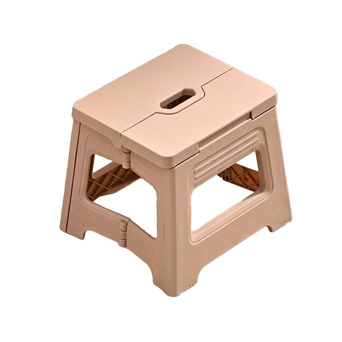 Portable Adjustable Folding Plastic Stool Retractable Outdoor Fishing Chair - Purple