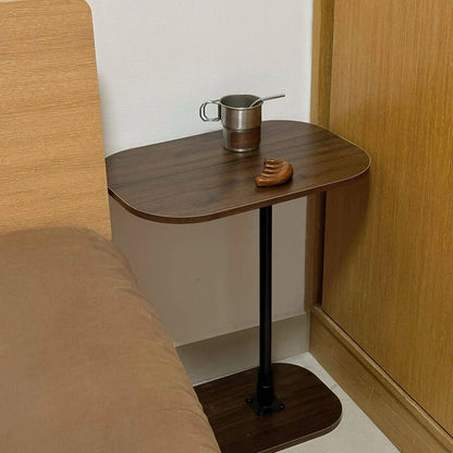 Portable Stylish Simple Small Coffee Table with Wheels for Living Room Durable