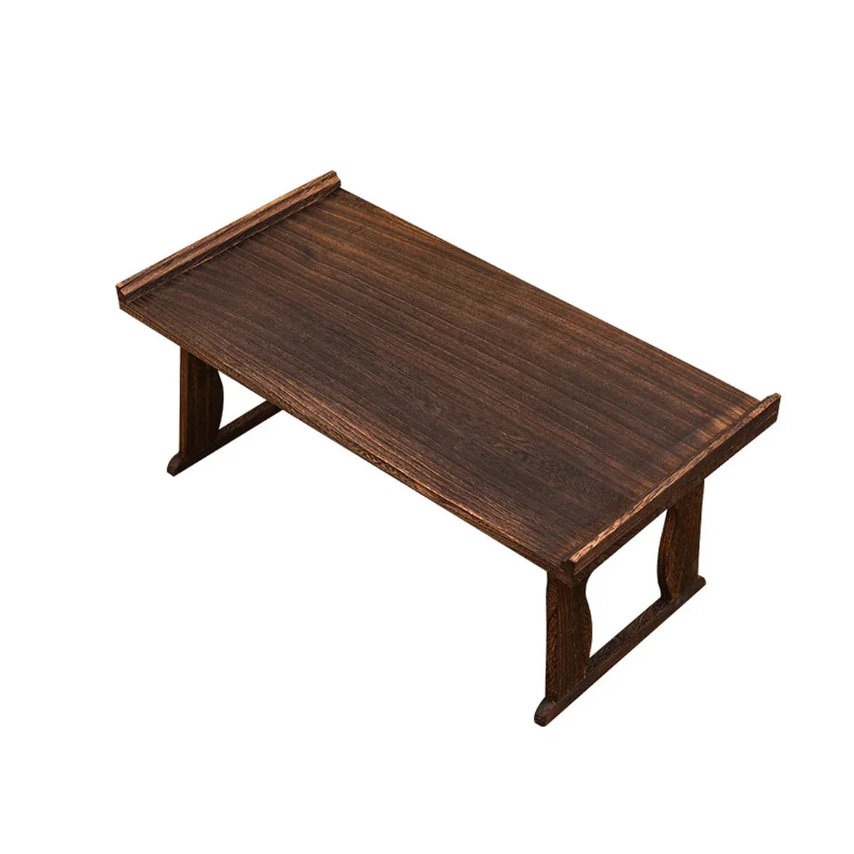 Wooden Foldable Chinese Style Tea Table Home Living Room Space Saving Durable