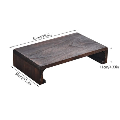 Solid Wood Low Table Balcony Window Sill Coffee Sturdy For Outdoor Indoor Use