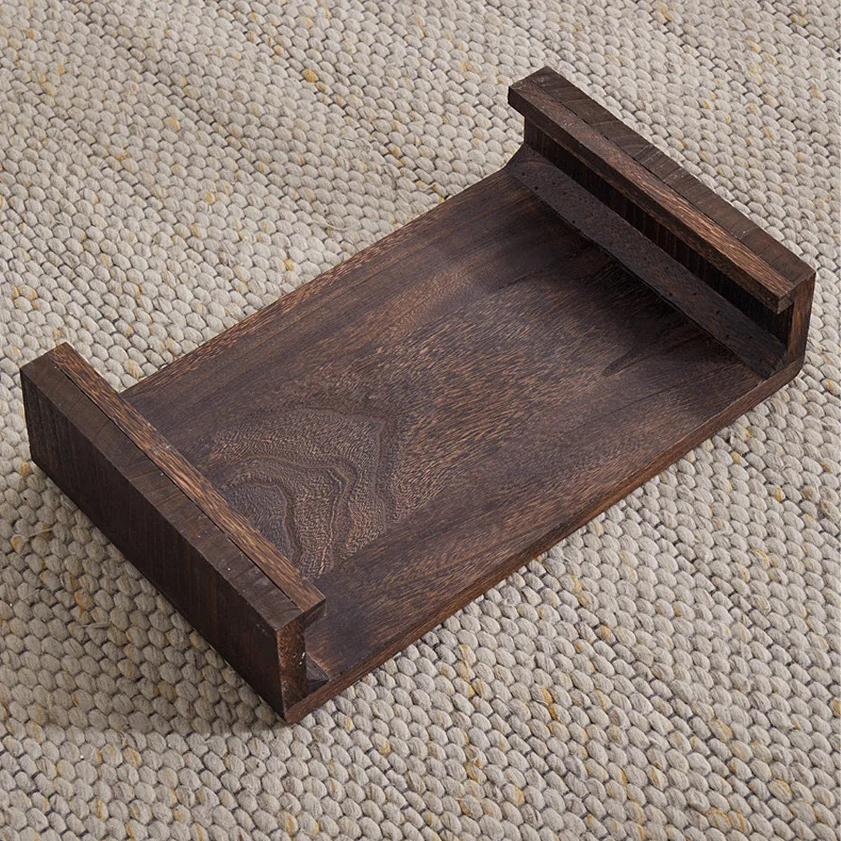 Solid Wood Low Table Balcony Window Sill Coffee Sturdy For Outdoor Indoor Use