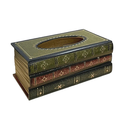 Book-Shaped Tissue Box 25.5 x 14.5 x 10 cm - 1 Piece