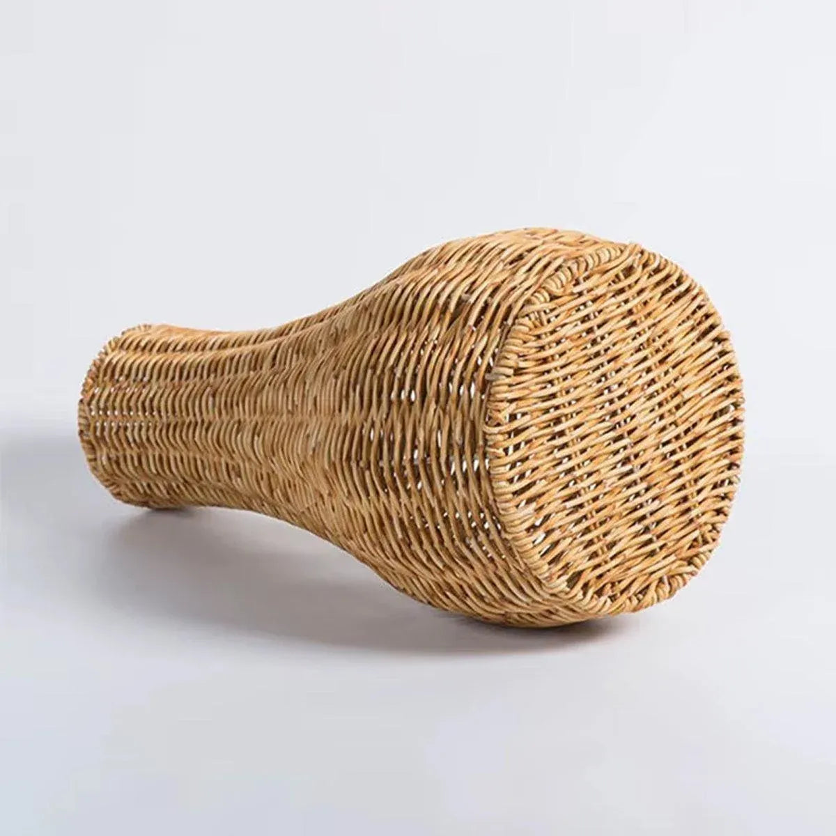 Imitation Rattan Woven Vase Decorative Flower Vase Arrangement for Home Decor - Small