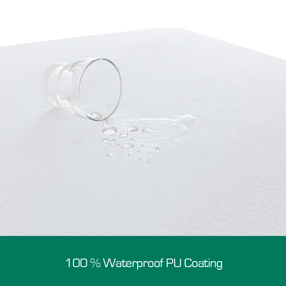 Woolcomfort Cotton Terry Fully Fitted Waterproof Mattress Protector King Single Size