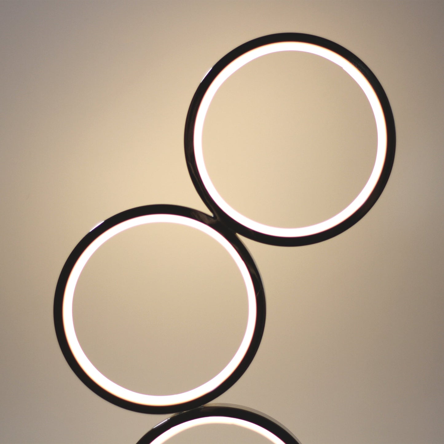 Iva LED Touch Table Lamp - Rose Gold/Chrome
