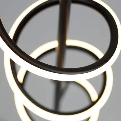 Cirrhi LED Floor Lamp - Black