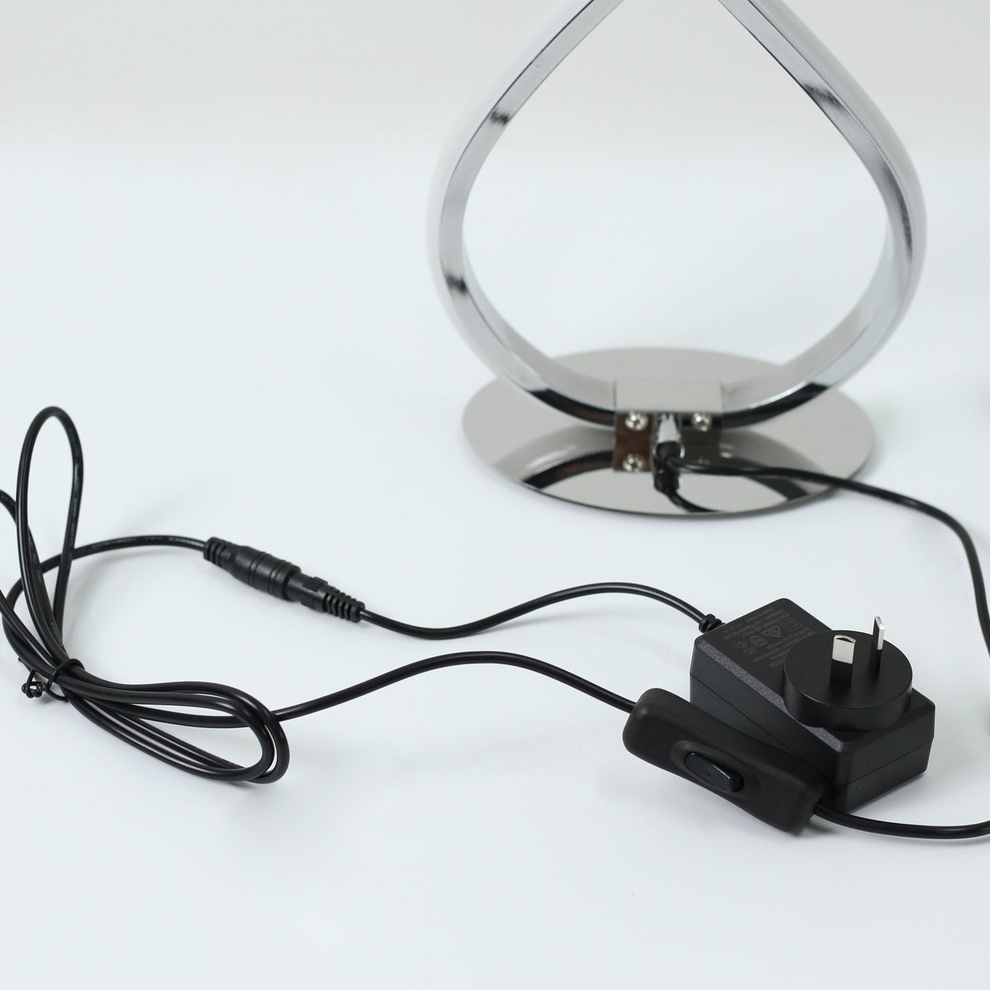 Infinite LED Table Lamp - Chrome