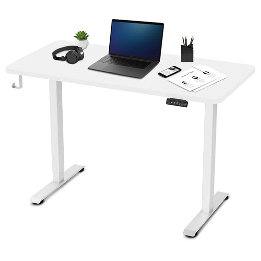 Lifespan Fitness ErgoDesk Electric Standing Desk 120cm (White/White)