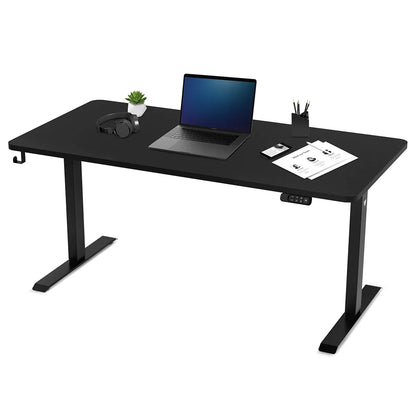 Lifespan Fitness ErgoDesk Electric Standing Desk 160cm (Black/Black)