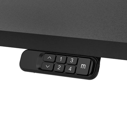 Lifespan Fitness ErgoDesk Electric Standing Desk 160cm (Black/Black)