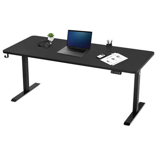 Lifespan Fitness ErgoDesk Electric Standing Desk 180cm (Black/Black)