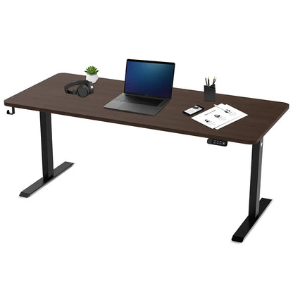 Lifespan Fitness ErgoDesk Electric Standing Desk 180cm (Walnut/Black)