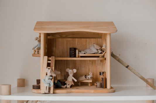 Two Story Cottage house imaginative play