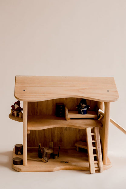 Two Story Cottage house imaginative play