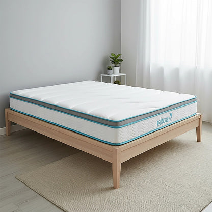 Double 20cm Hybrid Mattress – Memory Foam and Innerspring Support