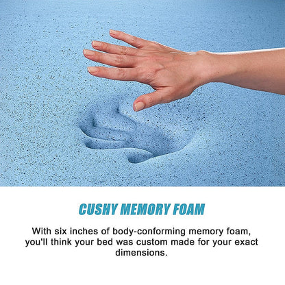Queen Green Tea Memory Foam Mattress – Cooling Comfort with CertiPUR-US® Certified Foam