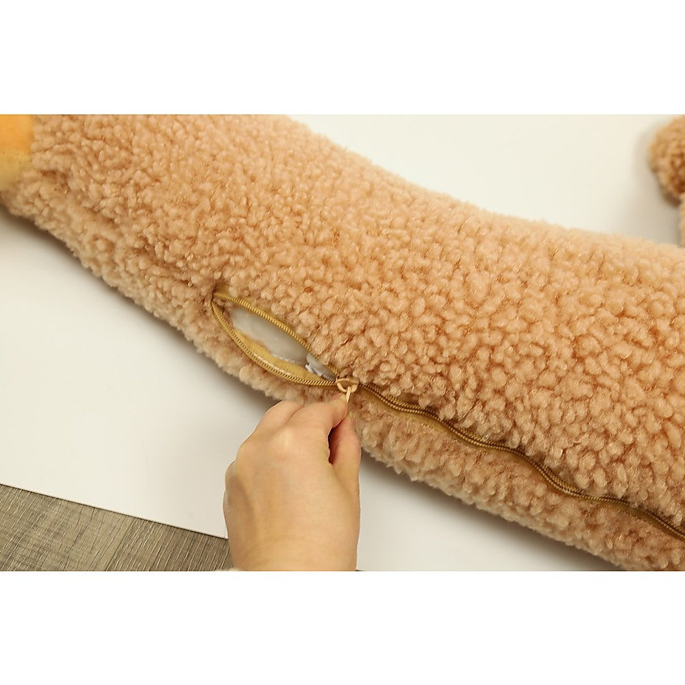100cm Giant Alpaca Llama Plush Toy – Soft Stuffed Pillow for Kids & Gifts