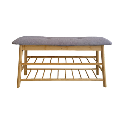Shoe Stool Storage Rack Cabinet Multifunctional Space Saving