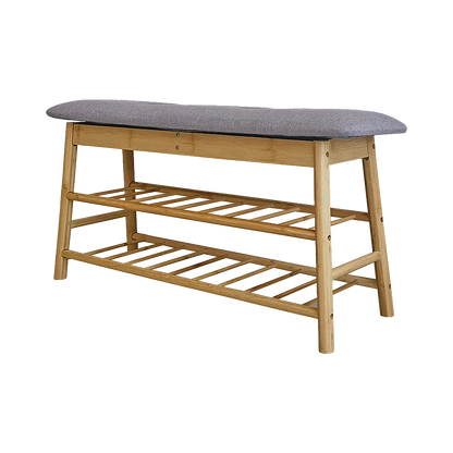 Shoe Stool Storage Rack Cabinet Multifunctional Space Saving