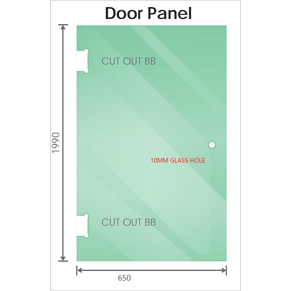 110x120cm Double Door Corner Shower Screen – Gold U-Brackets, Brass Hinges & Square Knob Handle