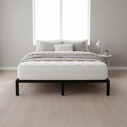 King Single Full Metal Bed Frame Base – Sturdy Steel Bed Base for Australian Mattress