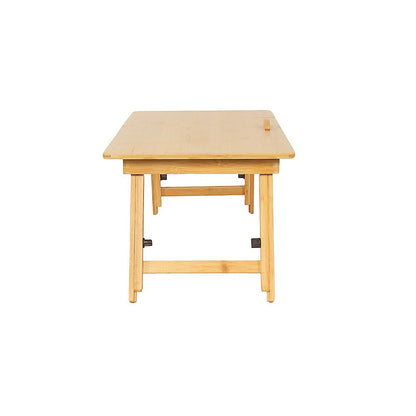 Folding Laptop Bed Table – Portable Rectangular Desk for Bedroom & Home Workstation