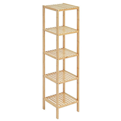 5 Tier Bookshelf Storage Bookcase Shelving Unit for Home Office