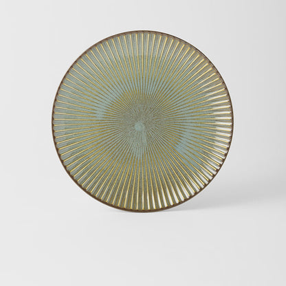 Dinner Plate 23.5cm Green Sendan Glaze