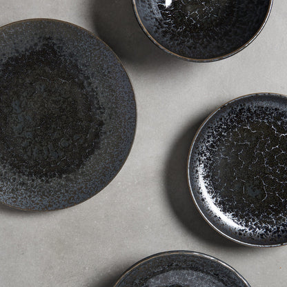 Dinner Plate 28cm Black Pearl Glaze