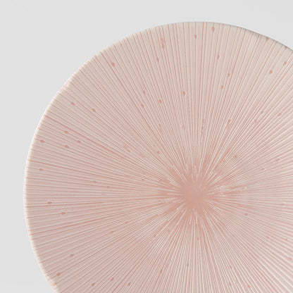 Dinner Plate 24.5cm Ice Pink Glaze