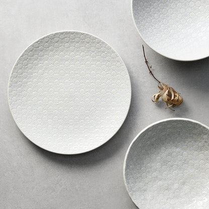 Saucer 13.5cm White Star Glaze