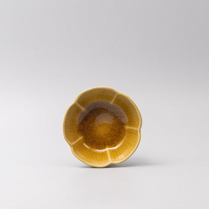 Sauce Dish 12.5cm Amane Amber Glaze
