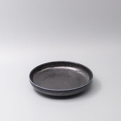 Plate High Rim 22cm Midnight Pearl Glaze