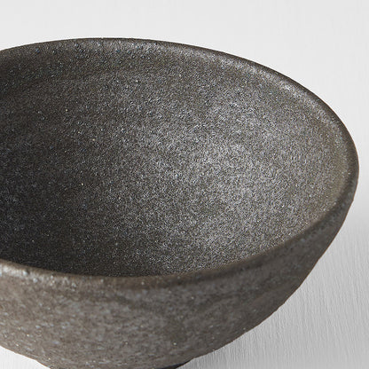 Bowl 13cm Egg Shaped Stone Glaze