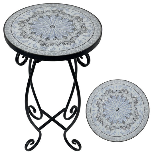 Bella Mosaic Side Table 50cm