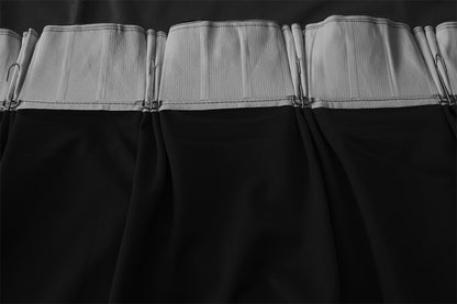 Large Thick Velvet Blockout Curtains 600x 270cm PINCH PLEAT 2 panel+Hooks Black