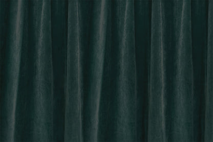 Large Thick Faux Mink Velvet Curtains 540x 230cm+30 Hooks Pinch Pleat, Green,New
