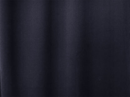 100% Blockout Curtains 2x300x270cm PINCH PLEAT Blackout High Level Fabric Blac