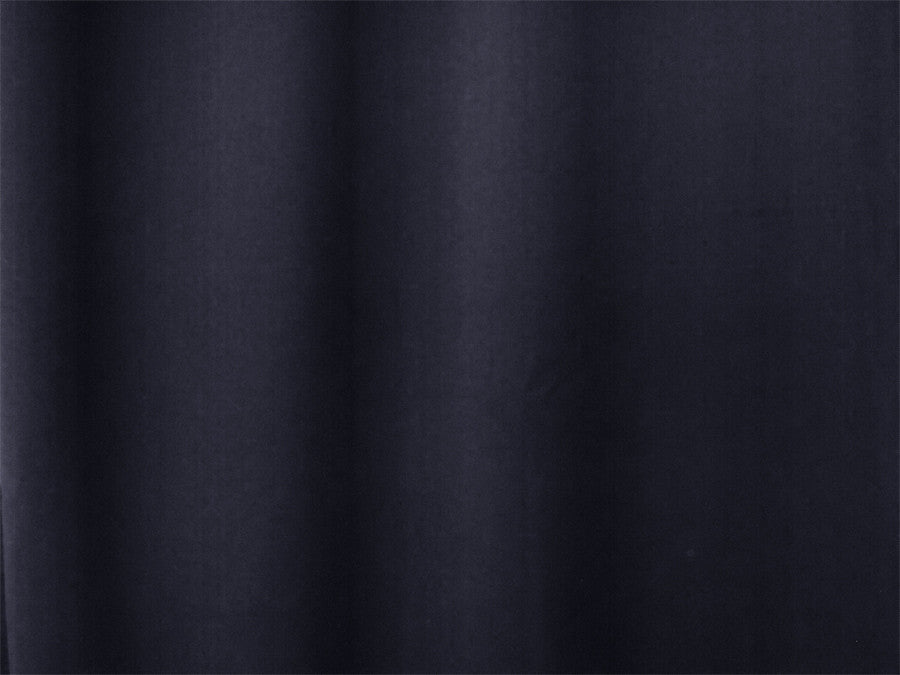 Blockout Curtains 540x230cm PINCH PLEAT Blackout High Level Fabric Black w/Hook