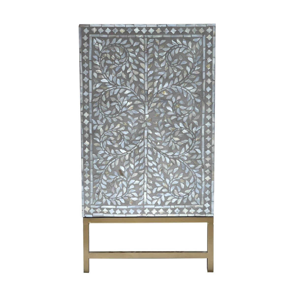 MOTHER OF PEARL HAND MADE SWISH SIDEBOARD