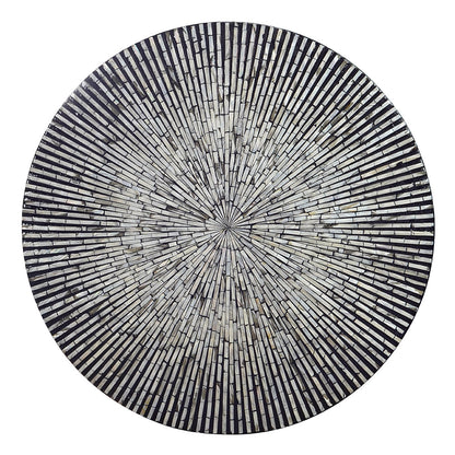 CORDELIA ROUND MOTHER OF PEARL COFFEE TABLE
