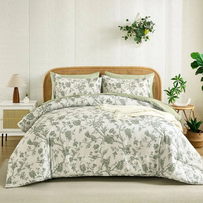 Sage Willow Garden 3 Piece Comforter Set