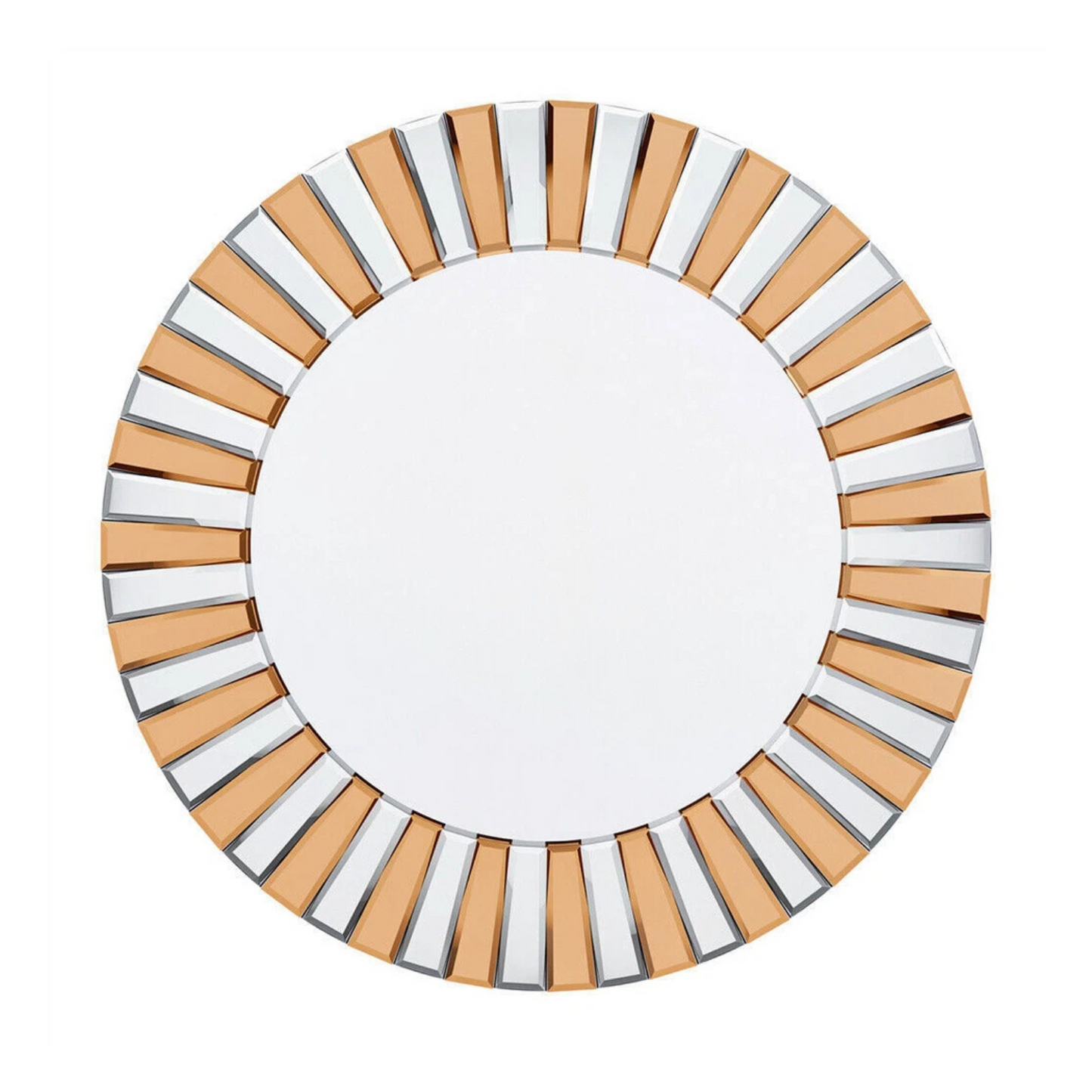 Radiant Sunburst Mirror: Elegant Wall Mounted Decor for Your Living Space Size 80x80cm